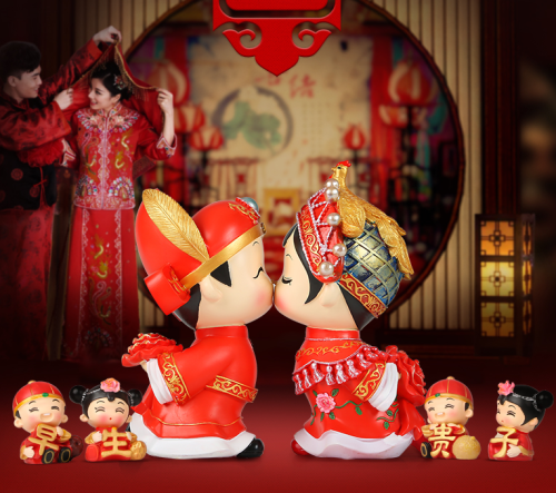 Chinese lovers ornaments