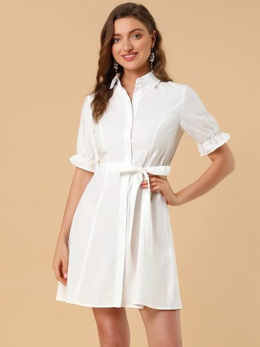 White shirt skirt
