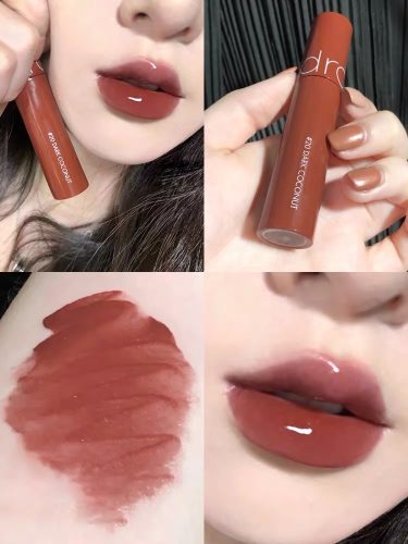 New Arrival Lip Gloss Mirror Surface Lip Tint  Long-lasting and Waterproof Liquid Lipstick Nude and Natural Lip Gloss