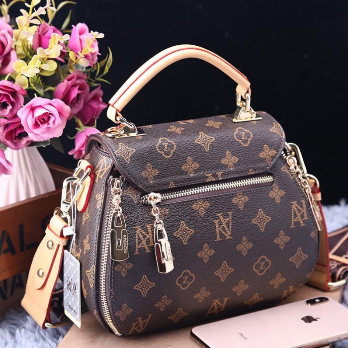 2020 New Brand Fashion Printed Leather Handbag Casual One Shoulder Messenger Big Bags High Quality Women Purse and Handbags