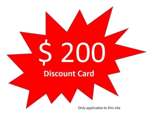 Gift Express Discount Card*200