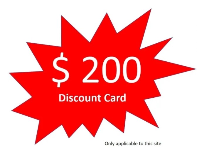 Gift Express Discount Card*200