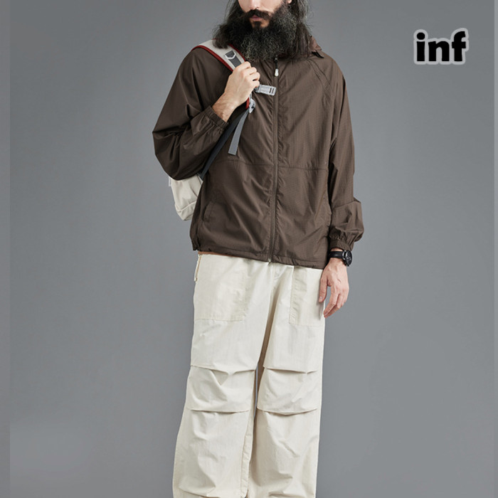 Men Women Cool Lightweight Sunscreen Clothing Cycling Suit Outdoor Jacket Sports Hood Casual Jacket