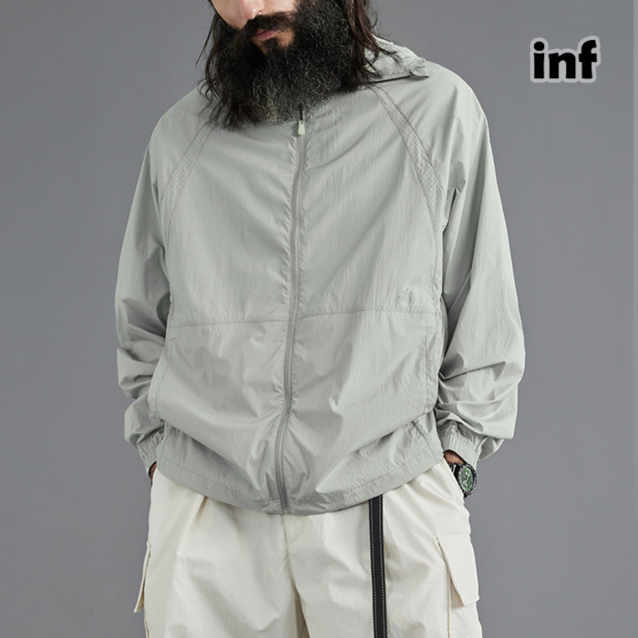 Men Women Cool Lightweight Sunscreen Clothing Cycling Suit Outdoor Jacket Sports Hood Casual Jacket