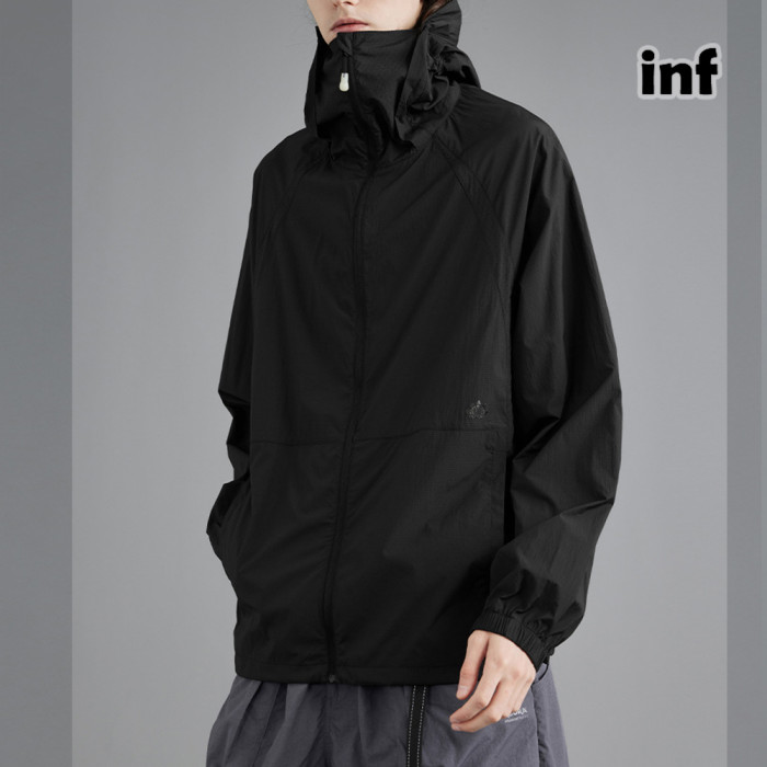 Men Women Cool Lightweight Sunscreen Clothing Cycling Suit Outdoor Jacket Sports Hood Casual Jacket