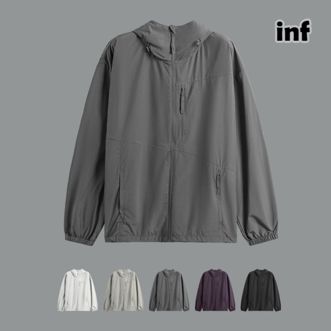 Men Women Cool Lightweight Sunscreen Clothing Cycling Suit Outdoor Jacket Sports Hood Casual Jacket