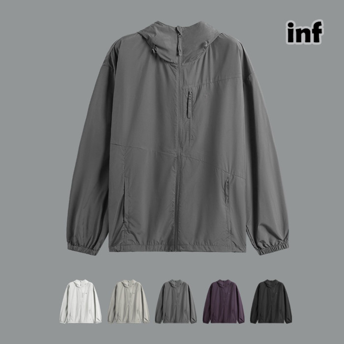 Men Women Cool Lightweight Sunscreen Clothing Cycling Suit Outdoor Jacket Sports Hood Casual Jacket