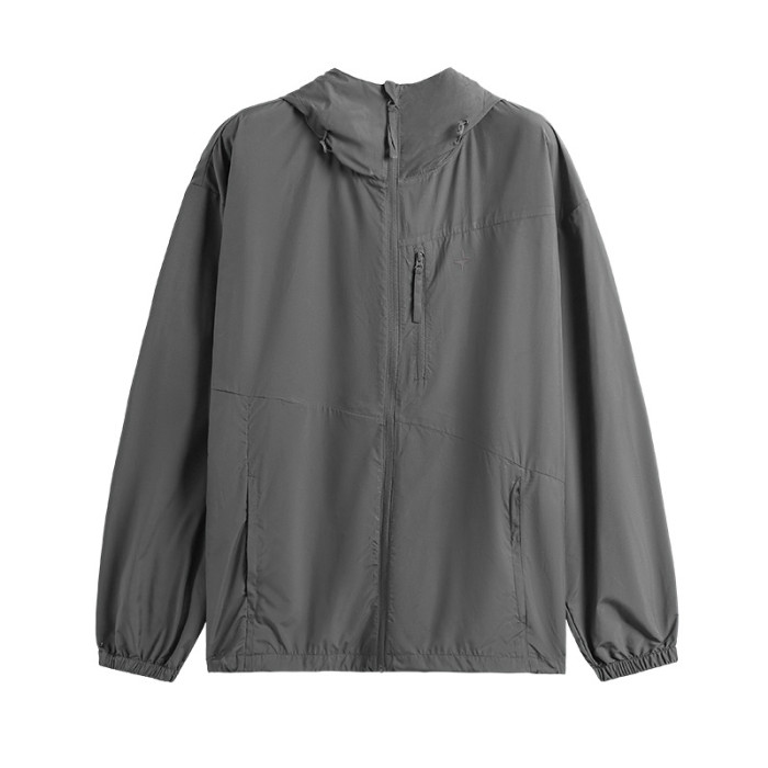 Men Women Cool Lightweight Sunscreen Clothing Cycling Suit Outdoor Jacket Sports Hood Casual Jacket