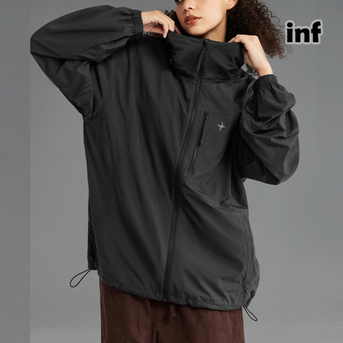 Men Women Cool Lightweight Sunscreen Clothing Cycling Suit Outdoor Jacket Sports Hood Casual Jacket