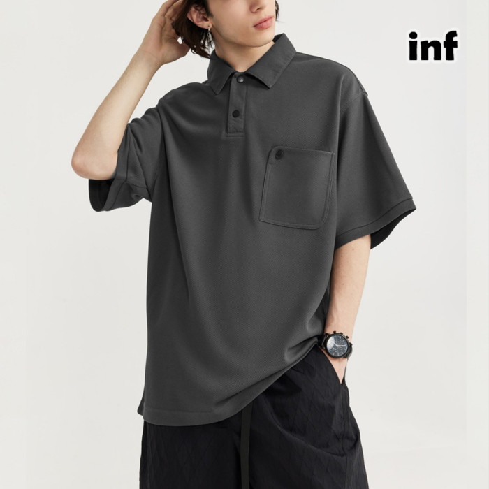 Men Women Cool Polo Shirt T-shirt Short Sleeve Pullover Tops Sweatshirt Unisex Tee Casual T-shirt