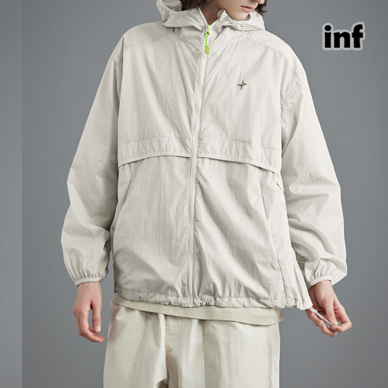 Men Women Lightweight Sunscreen Clothing Cycling Suit Outdoor Jacket Sports Hood Casual Couple Jacket