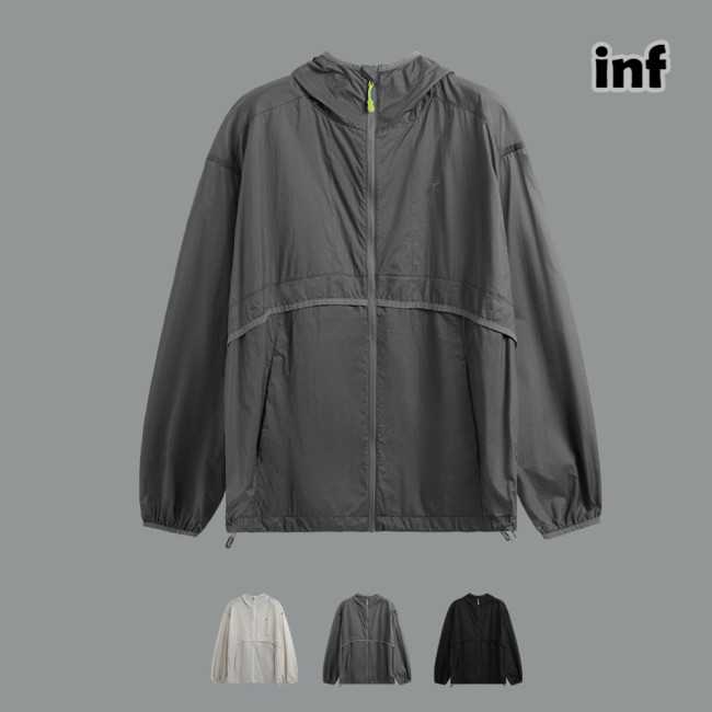 Men Women Lightweight Sunscreen Clothing Cycling Suit Outdoor Jacket Sports Hood Casual Couple Jacket