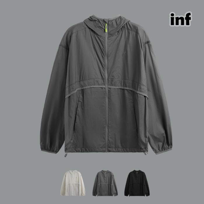 Men Women Lightweight Sunscreen Clothing Cycling Suit Outdoor Jacket Sports Hood Casual Couple Jacket