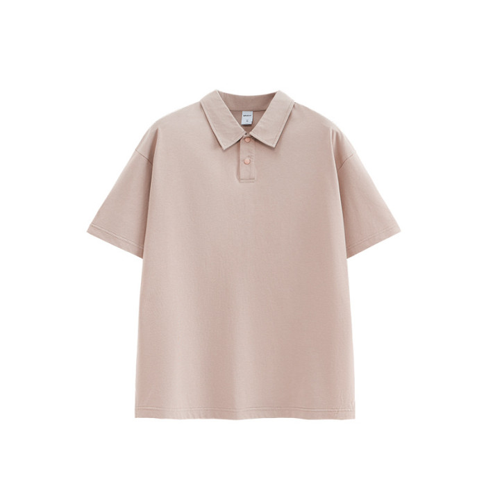 Men Women Cool Polo Shirt T-shirt Short Sleeve Pullover Tops Sweatshirt Unisex Tee Casual T-shirt