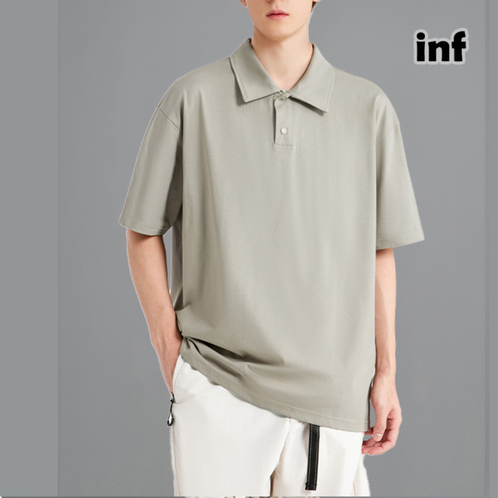 Men Women Cool Polo Shirt T-shirt Short Sleeve Pullover Tops Sweatshirt Unisex Tee Casual T-shirt