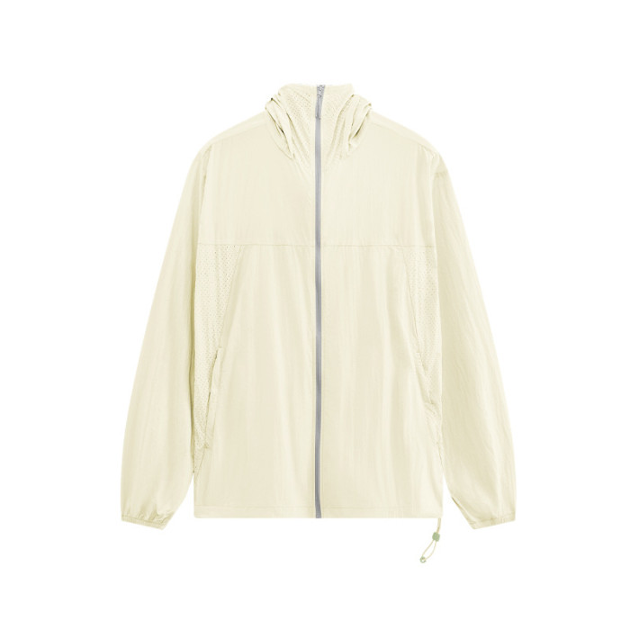 Men Women Cool Lightweight Sunscreen Clothing Cycling Suit Outdoor Jacket Sports Hood Casual Jacket