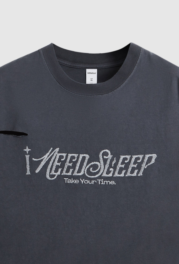 Men Women Broken Hole Embroidery T-shirt Short Sleeve Pullover Tops Sweatshirt Unisex Tee Casual T-shirt