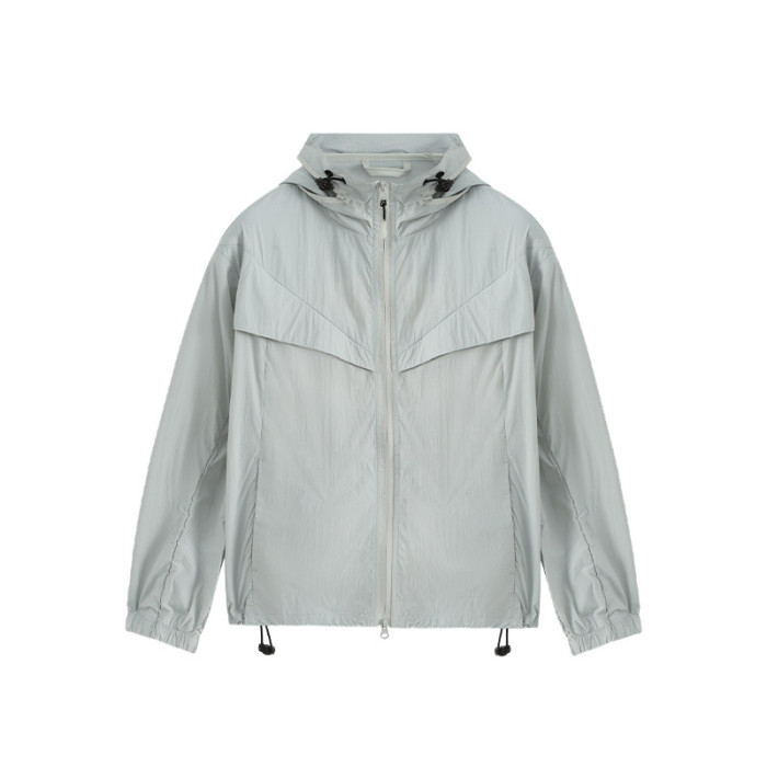 Men Women Cool Lightweight Sunscreen Clothing Cycling Suit Outdoor Jacket Sports Hood Casual Jacket