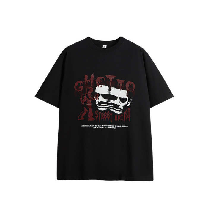 Men Women T-shirt Short Sleeve Pullover Tops Sweatshirt Unisex Tee Casual T-shirt