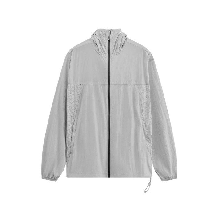 Men Women Cool Lightweight Sunscreen Clothing Cycling Suit Outdoor Jacket Sports Hood Casual Jacket