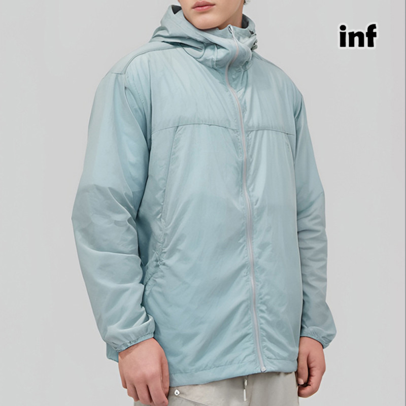 Men Women Cool Lightweight Sunscreen Clothing Cycling Suit Outdoor Jacket Sports Hood Casual Jacket
