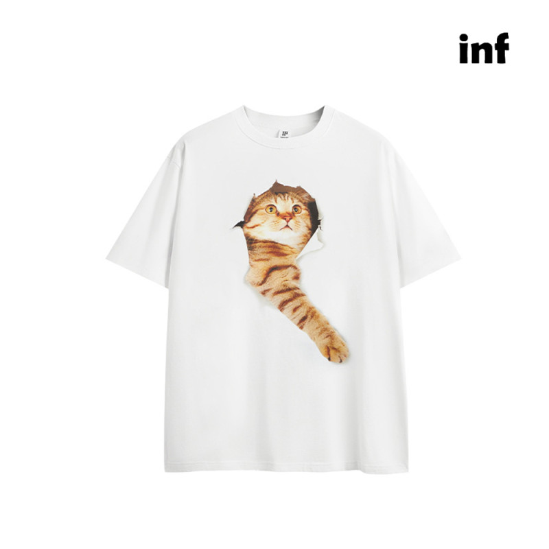 Men Women T-shirt Short Sleeve Pullover Tops Sweatshirt Unisex Tee Casual T-shirt