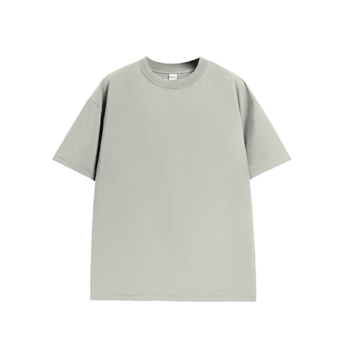 Men Women Hygroscopic Sweat Releasing T-shirt Short Sleeve Pullover Tops Sweatshirt Unisex Tee Casual T-shirt