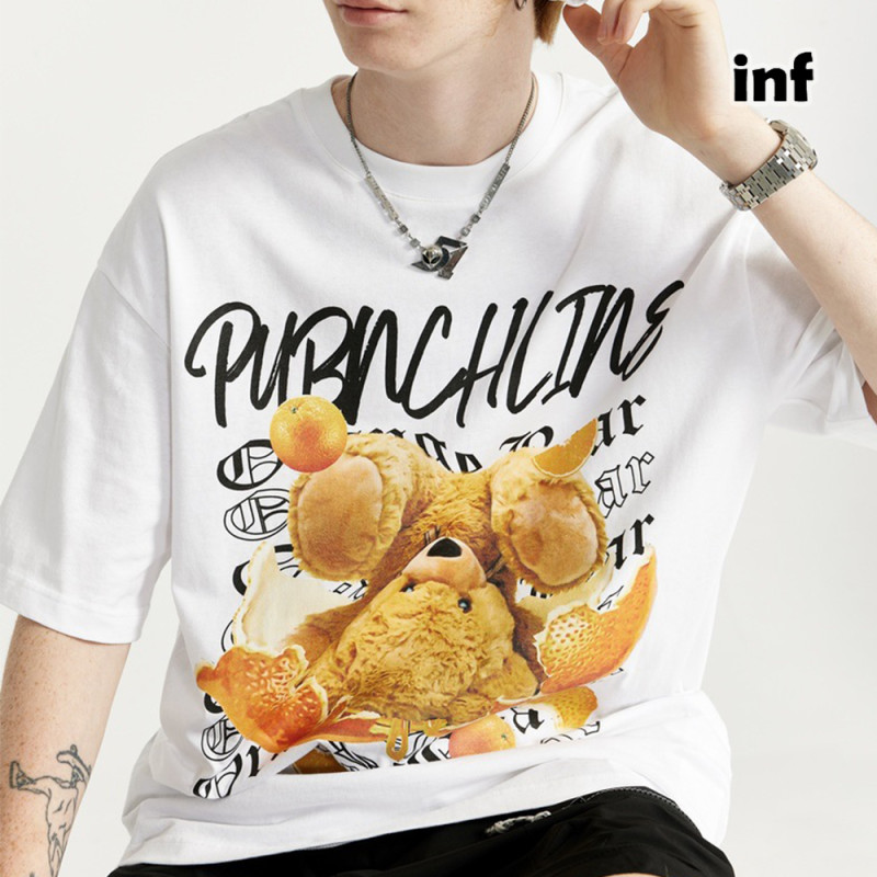 Men Women T-shirt Short Sleeve Pullover Tops Sweatshirt Unisex Tee Casual T-shirt