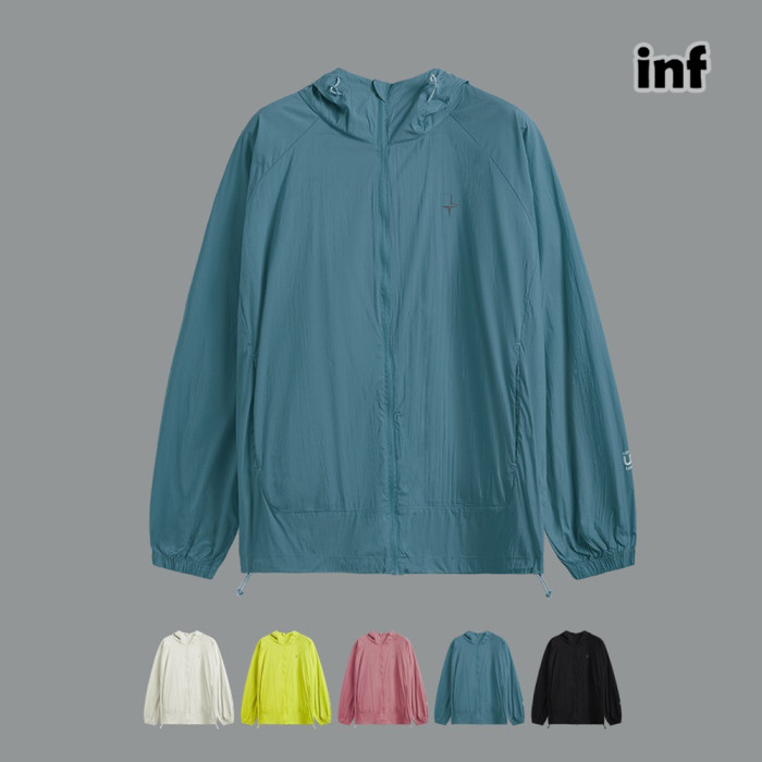 Men Women Cool Lightweight Sunscreen Clothing Cycling Suit Outdoor Jacket Sports Hood Casual Jacket