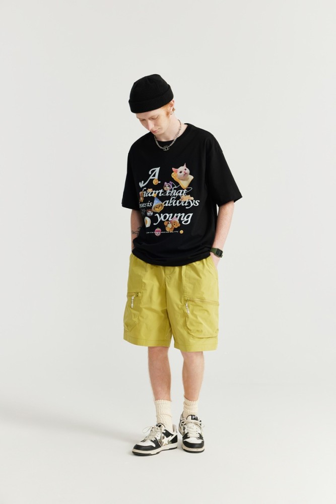 Men Women T-shirt Short Sleeve Pullover Tops Sweatshirt Unisex Tee Casual T-shirt