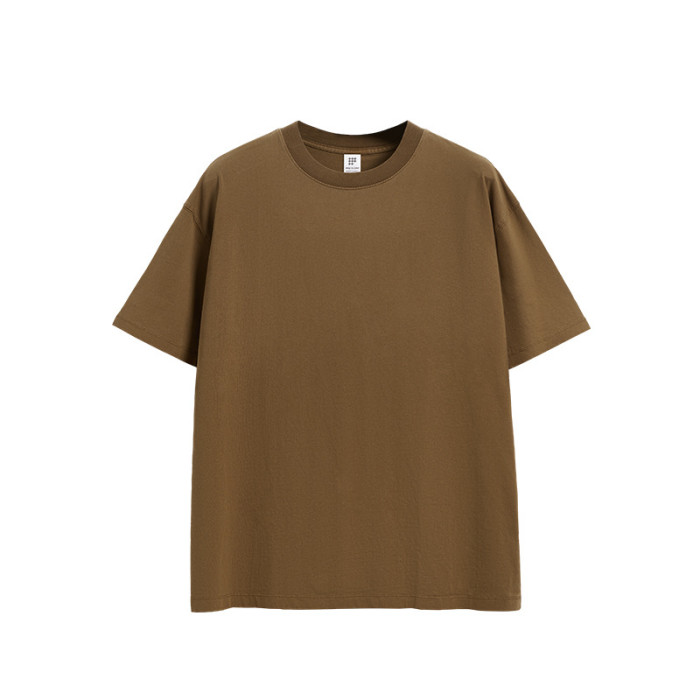 Men Women Washed T-shirt Short Sleeve Pullover Tops Sweatshirt Unisex Tee Casual T-shirt