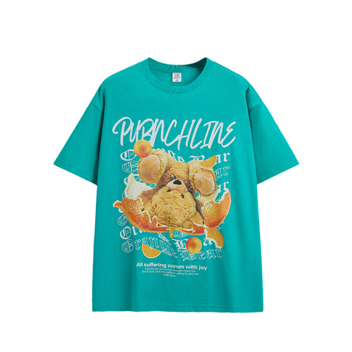 Men Women T-shirt Short Sleeve Pullover Tops Sweatshirt Unisex Tee Casual T-shirt