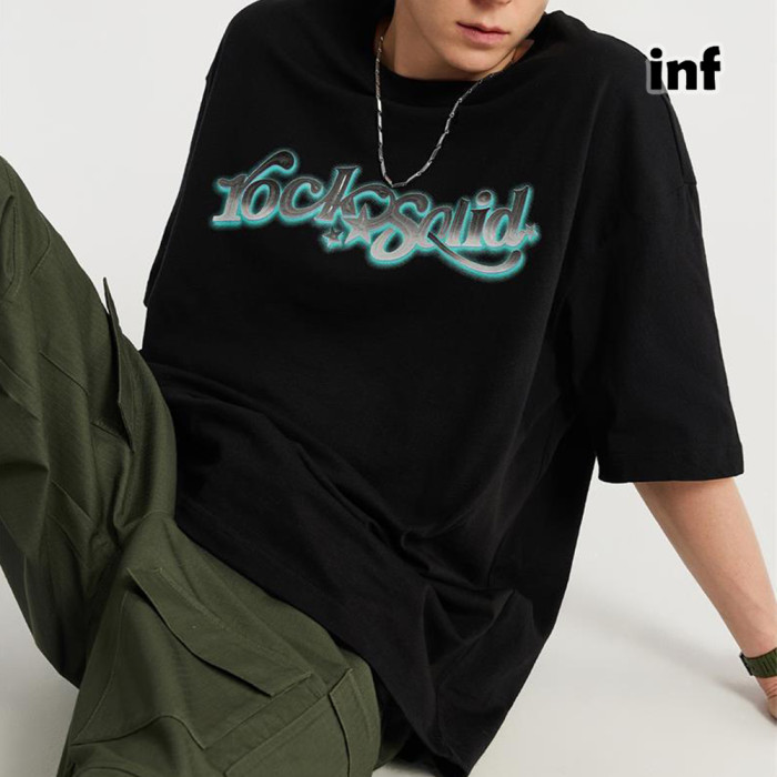 Men Women T-shirt Short Sleeve Pullover Tops Sweatshirt Unisex Tee Casual T-shirt