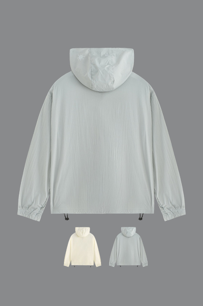 Men Women Cool Lightweight Sunscreen Clothing Cycling Suit Outdoor Jacket Sports Hood Casual Jacket