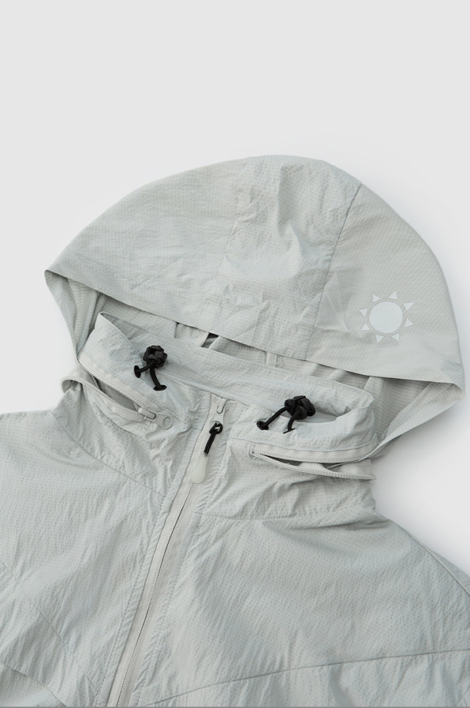 Men Women Cool Lightweight Sunscreen Clothing Cycling Suit Outdoor Jacket Sports Hood Casual Jacket