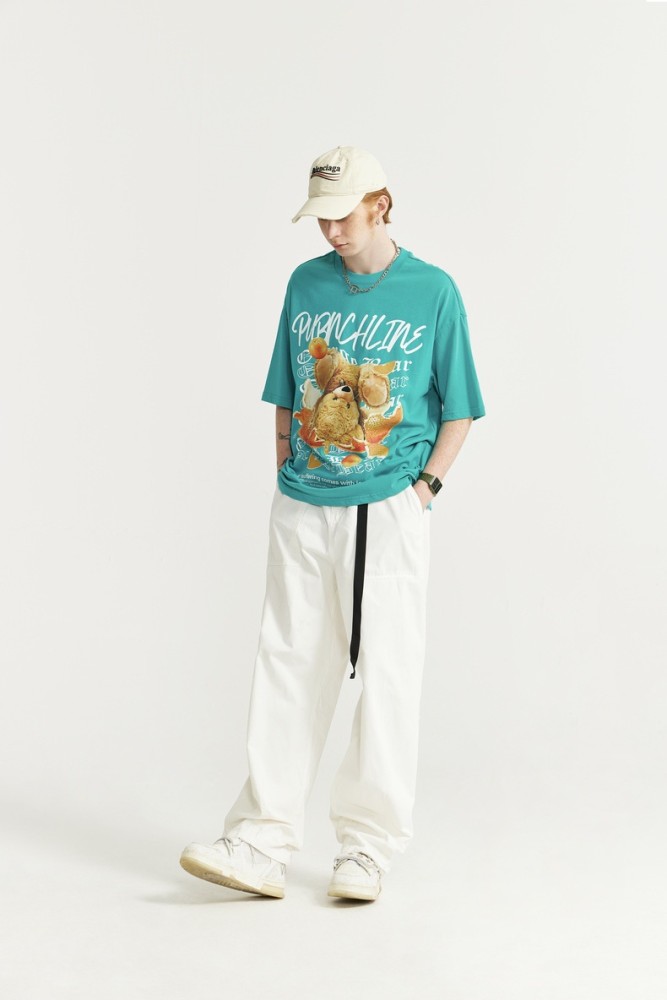 Men Women T-shirt Short Sleeve Pullover Tops Sweatshirt Unisex Tee Casual T-shirt