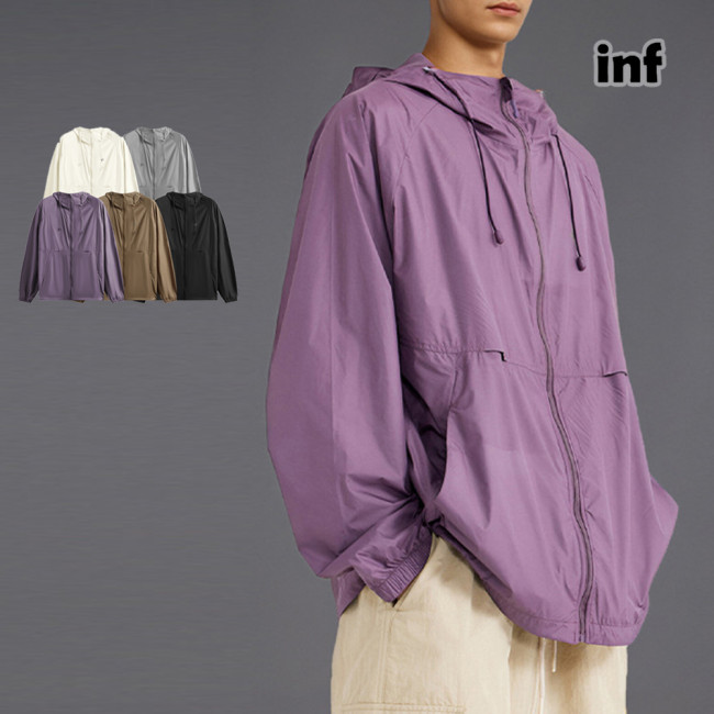 Men Women Cool Lightweight Sunscreen Clothing Cycling Suit Outdoor Jacket Sports Hood Casual Jacket