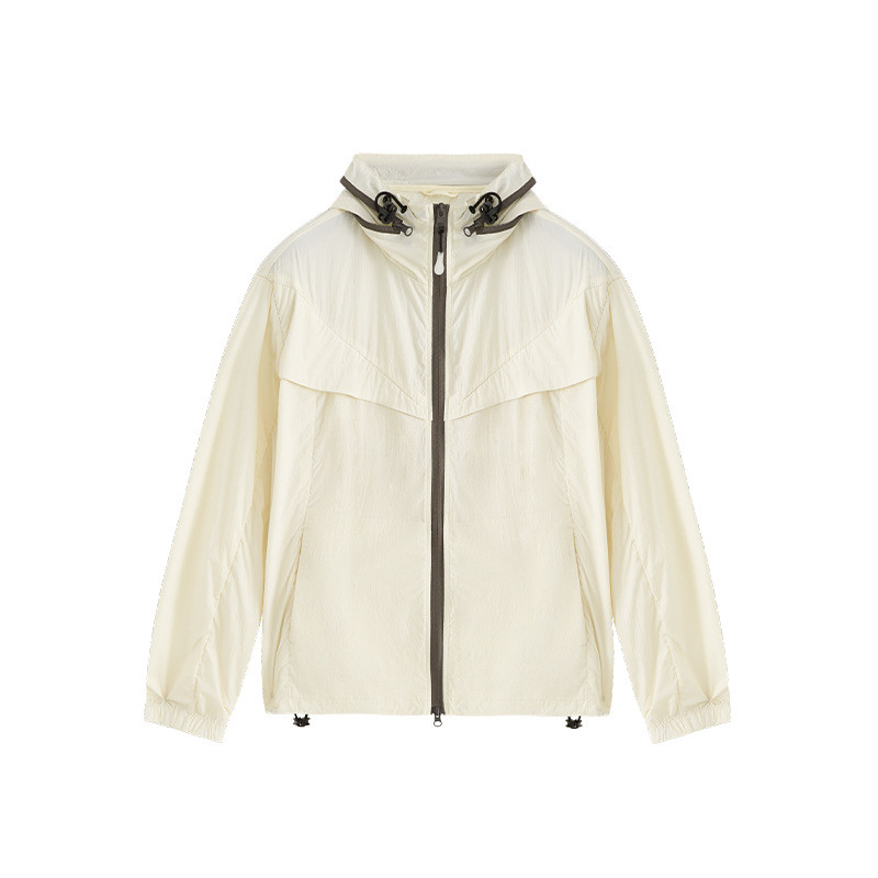Men Women Cool Lightweight Sunscreen Clothing Cycling Suit Outdoor Jacket Sports Hood Casual Jacket