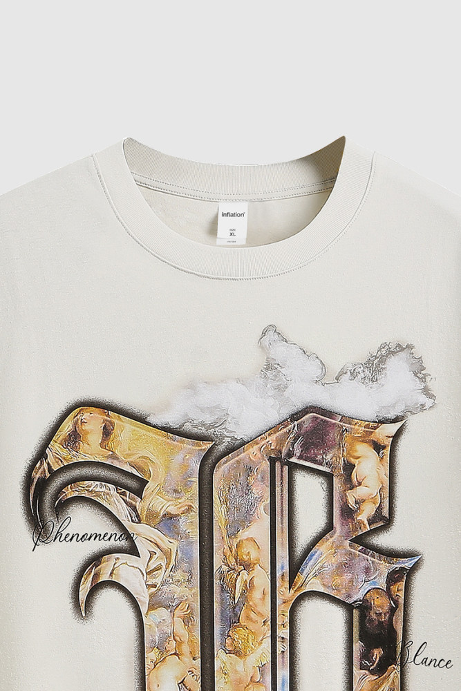 Men Women T-shirt Short Sleeve Pullover Tops Sweatshirt Unisex Tee Casual T-shirt