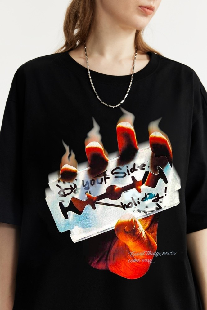 Men Women T-shirt Short Sleeve Pullover Tops Sweatshirt Unisex Tee Casual T-shirt