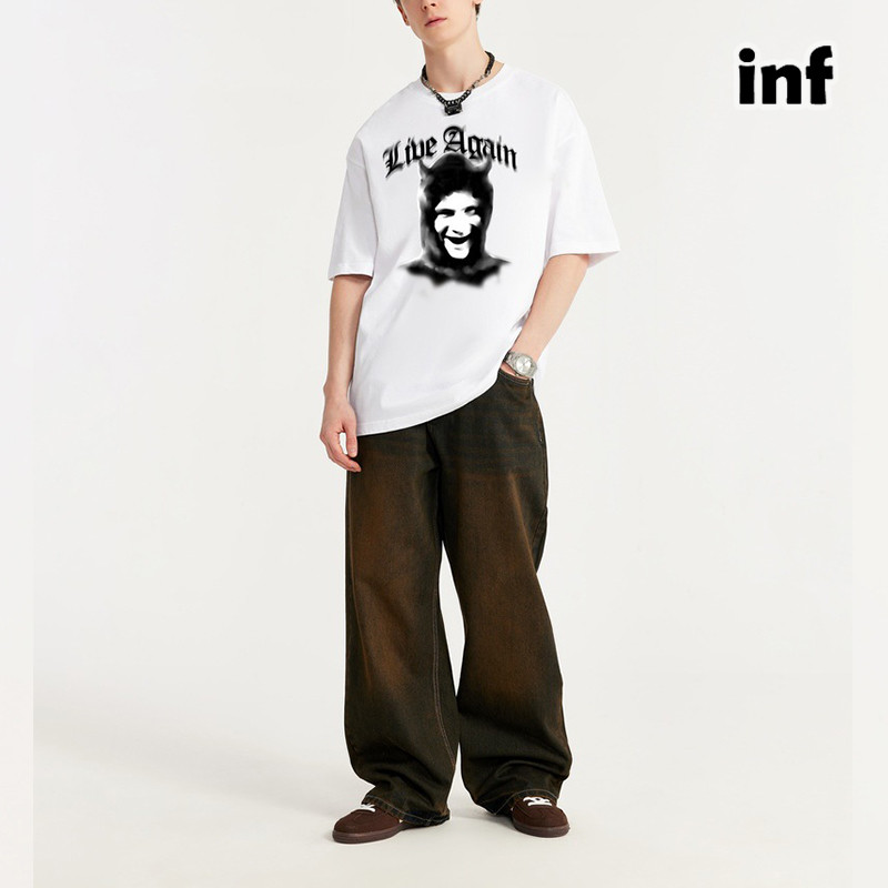 Men Women T-shirt Short Sleeve Pullover Tops Sweatshirt Unisex Tee Casual T-shirt