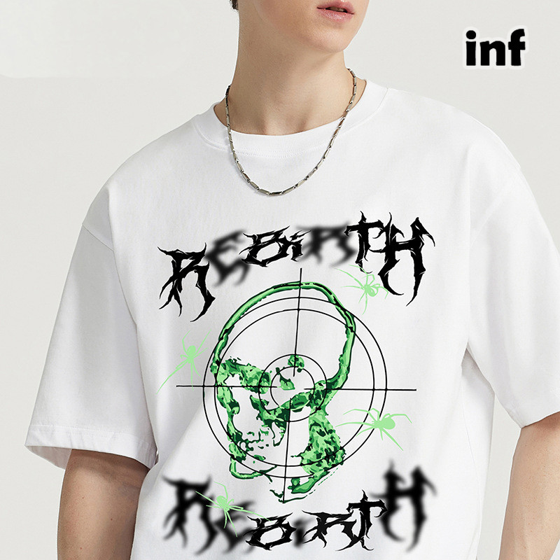 Men Women T-shirt Short Sleeve Pullover Tops Sweatshirt Unisex Tee Casual T-shirt