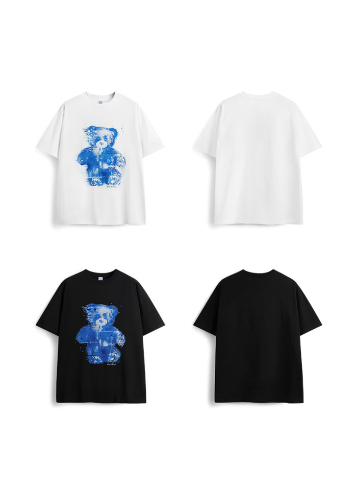 Men Women T-shirt Short Sleeve Pullover Tops Sweatshirt Unisex Tee Casual T-shirt