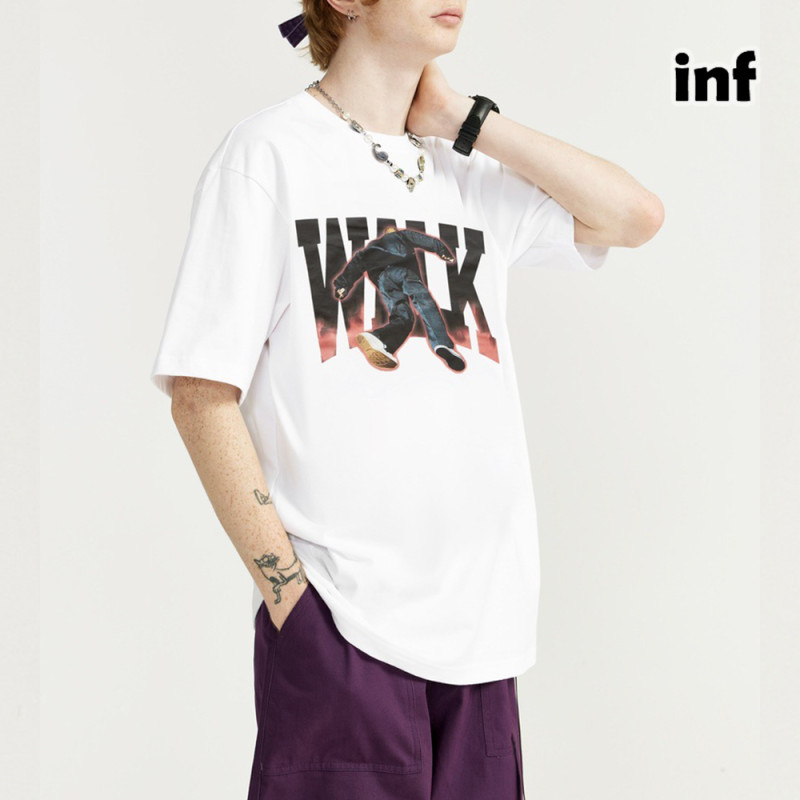 Men Women T-shirt Short Sleeve Pullover Tops Sweatshirt Unisex Tee Casual T-shirt