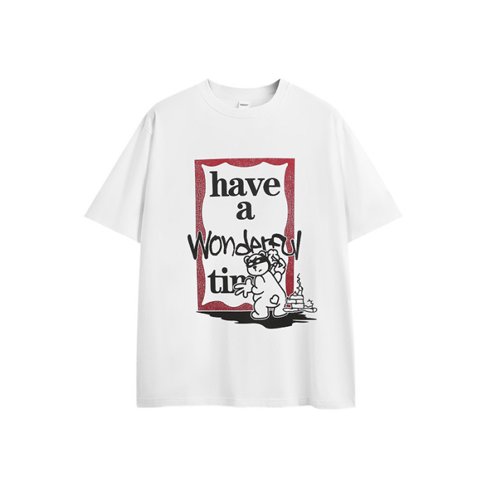 Men Women T-shirt Short Sleeve Pullover Tops Sweatshirt Unisex Tee Casual T-shirt