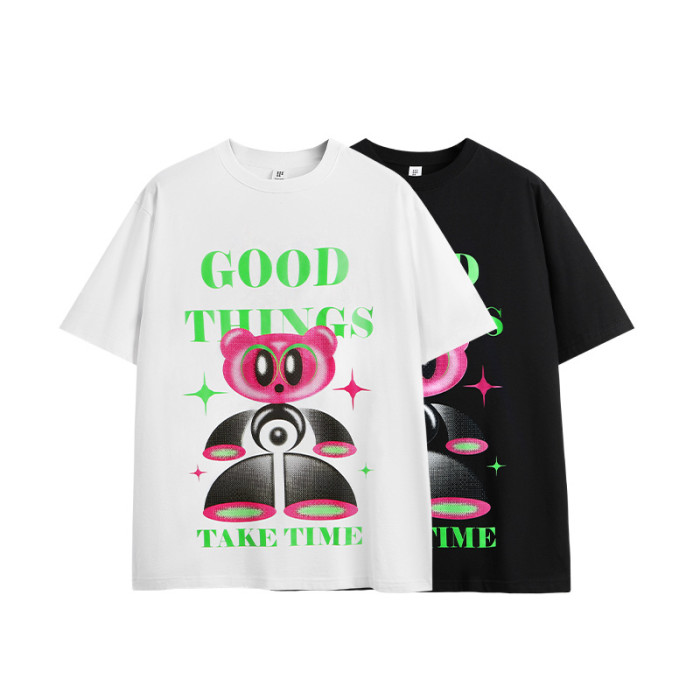 Men Women T-shirt Short Sleeve Pullover Tops Sweatshirt Unisex Tee Casual T-shirt