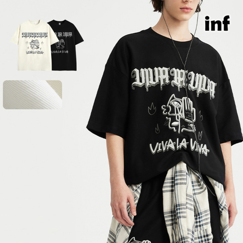 Men Women T-shirt Short Sleeve Pullover Tops Sweatshirt Unisex Tee Casual T-shirt