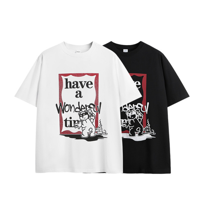 Men Women T-shirt Short Sleeve Pullover Tops Sweatshirt Unisex Tee Casual T-shirt