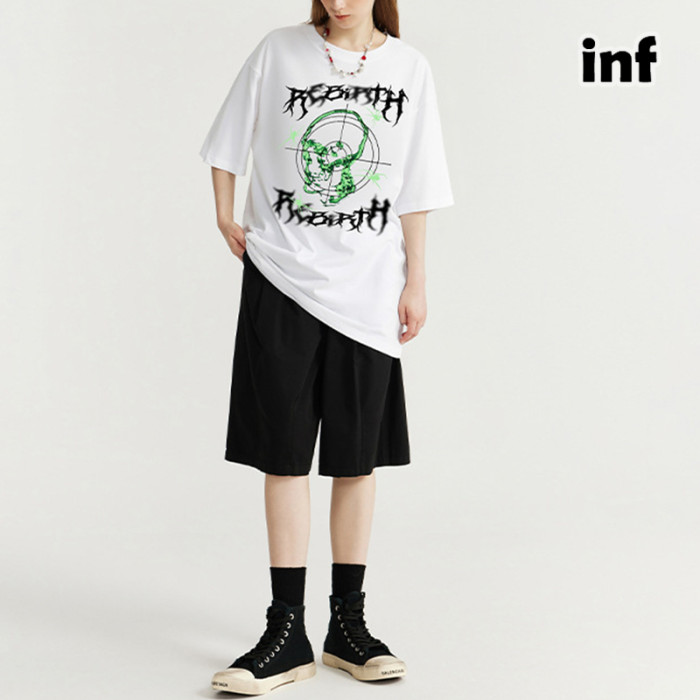 Men Women T-shirt Short Sleeve Pullover Tops Sweatshirt Unisex Tee Casual T-shirt