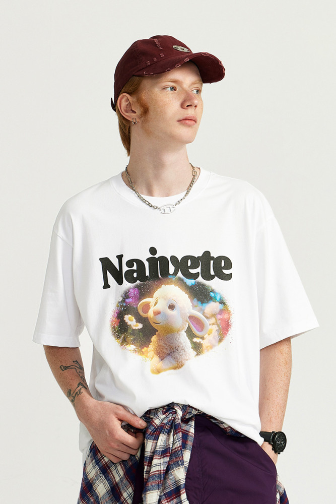 Men Women T-shirt Short Sleeve Pullover Tops Sweatshirt Unisex Tee Casual T-shirt